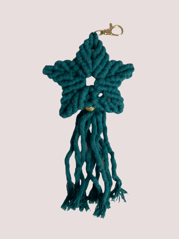 Makrome Anahtarlık - Yıldız Anahtarlık