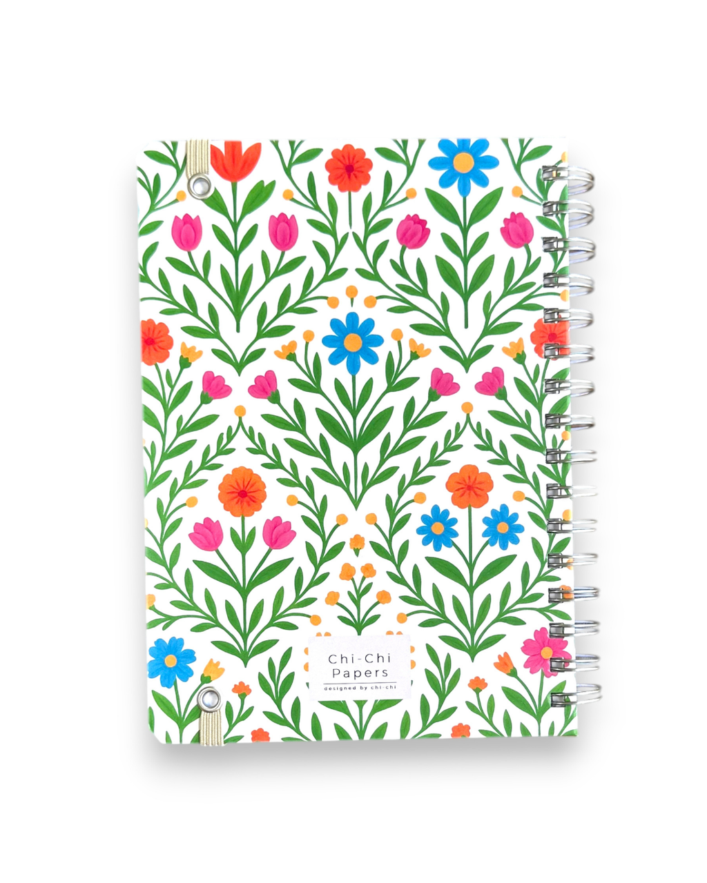 Akademik Ajanda 2025-2026 | A5 Spiralli – Stickerlı – El Yapımı - Yeşil Bahçe