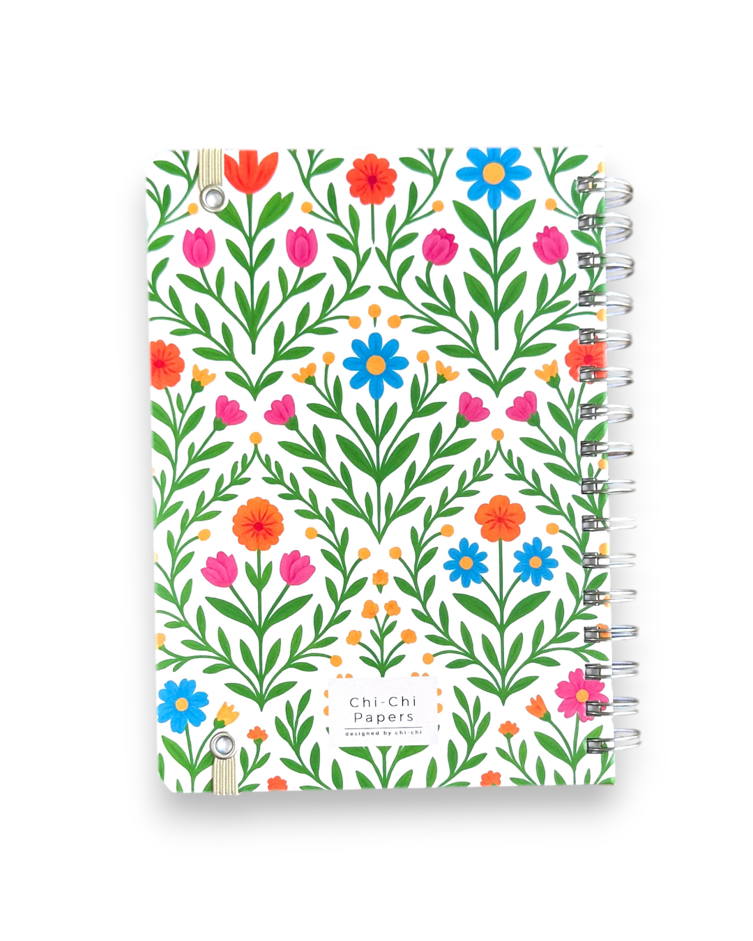 Akademik Ajanda 2025-2026 | A5 Spiralli – Stickerlı – El Yapımı - Yeşil Bahçe