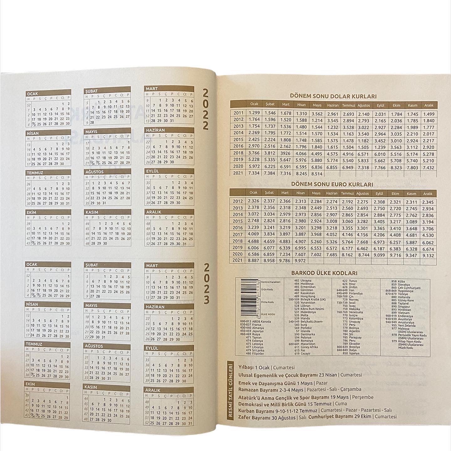 2022 Atatürk Ajandası