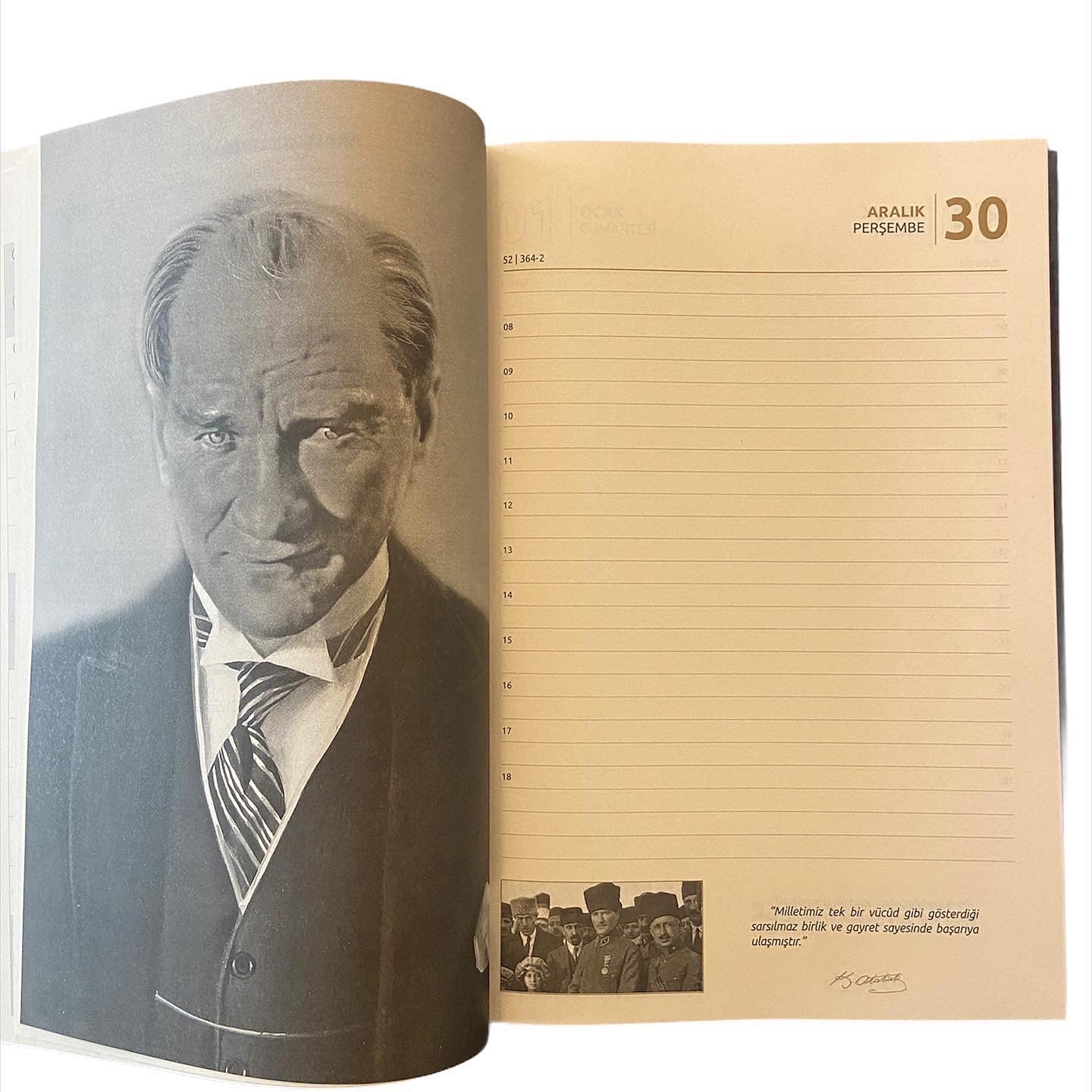 2022 Atatürk Ajandası