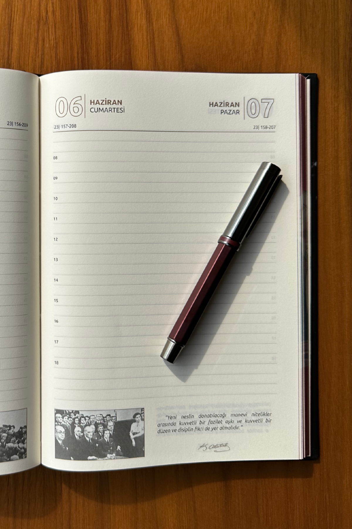 Metal Roller Kalem ve Özel Kutusu - İmza Kalemi (Mavi Mürekkepli) - Bordo Kalem + Siyah Kutu