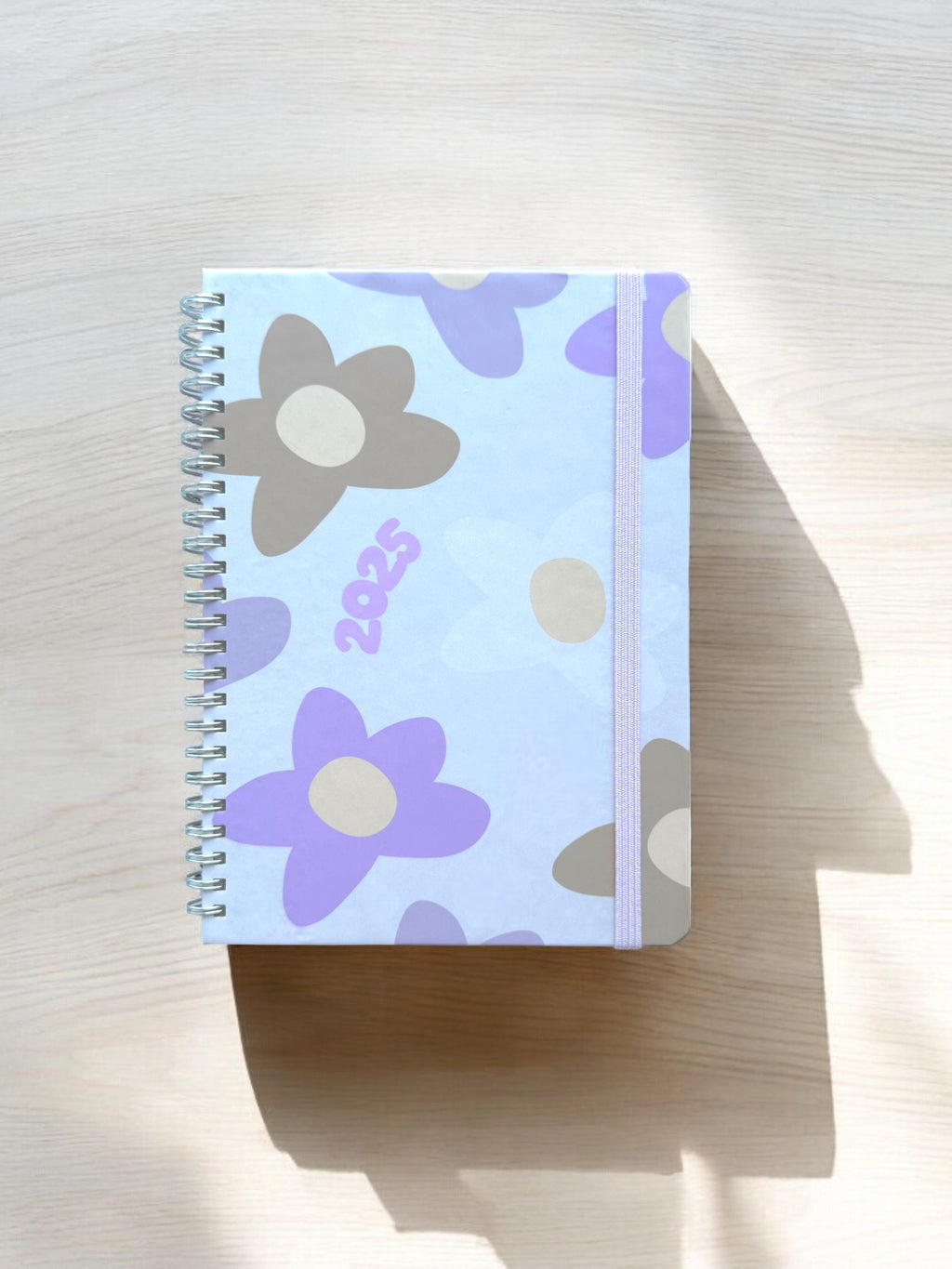 2025 Haftalık Ajandası - Çiçekli