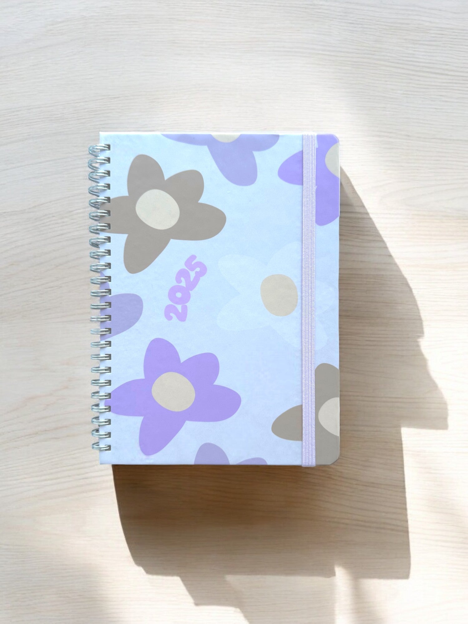 2025 Haftalık Ajandası - Çiçekli