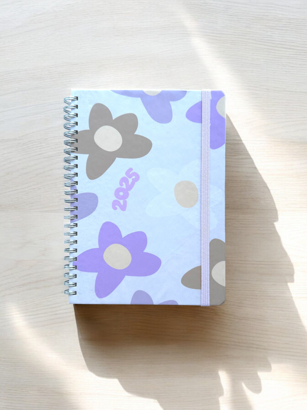 2025 Haftalık Ajandası - Çiçekli