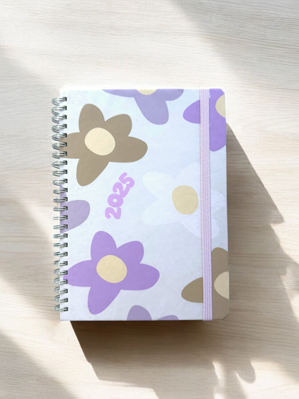 2025 Haftalık Ajandası - Çiçekli