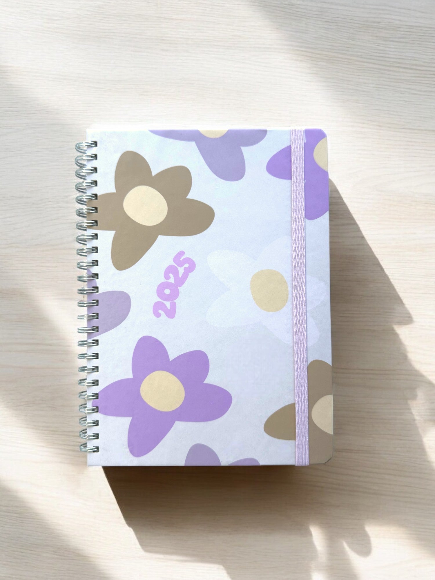 2025 Haftalık Ajandası - Çiçekli