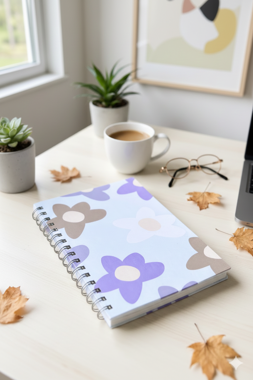 Telli Defter, Tarihsiz Ajanda, Anı Defteri - Çiçekli