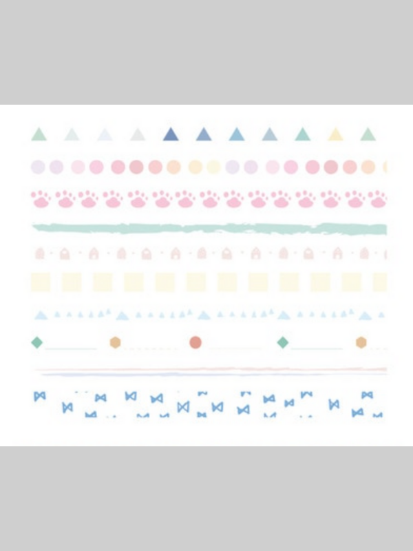 Small Washi Tape Sets - Colorful