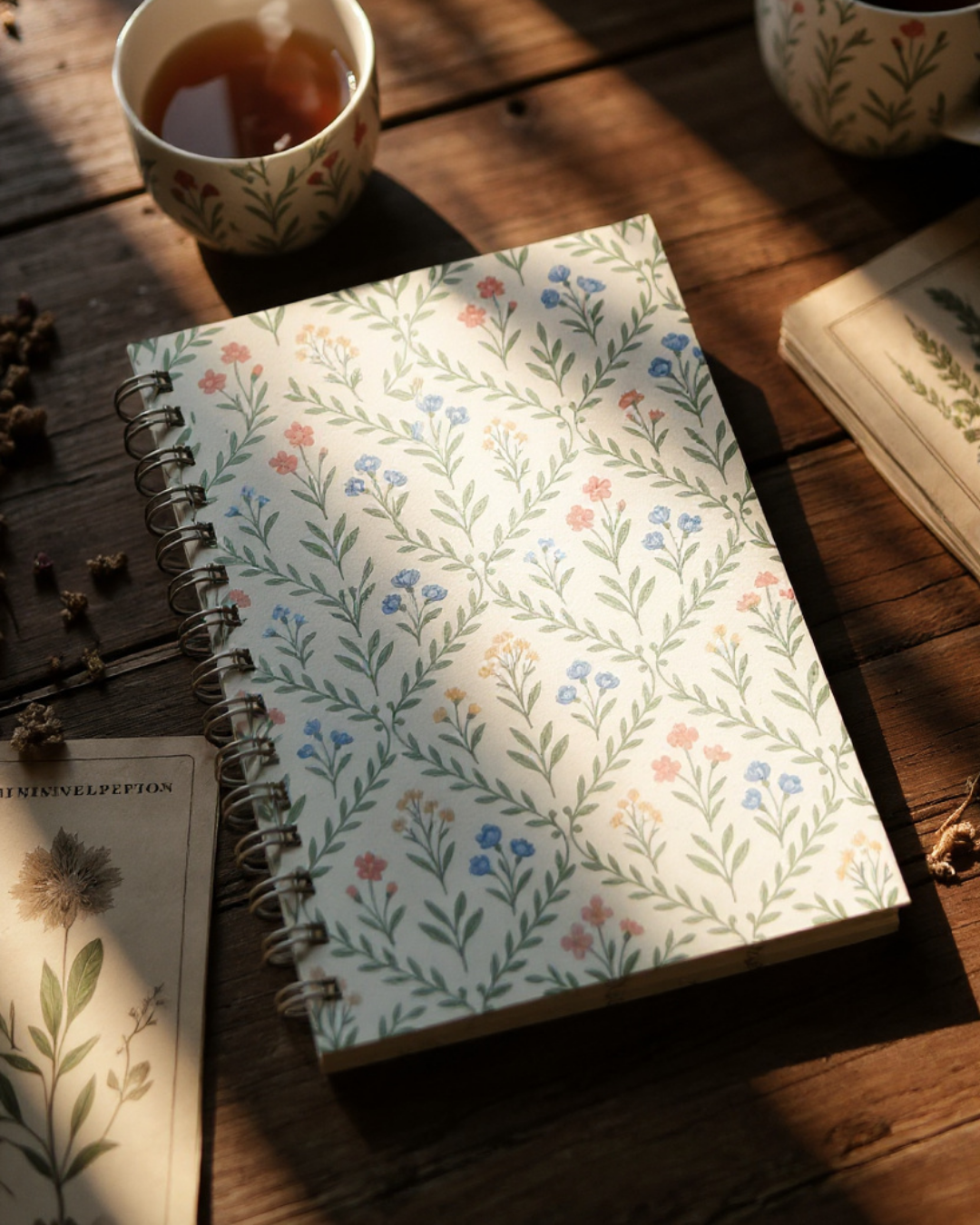 Telli Defter, Tarihsiz Ajanda, Anı Defteri - Minik Çiçekler