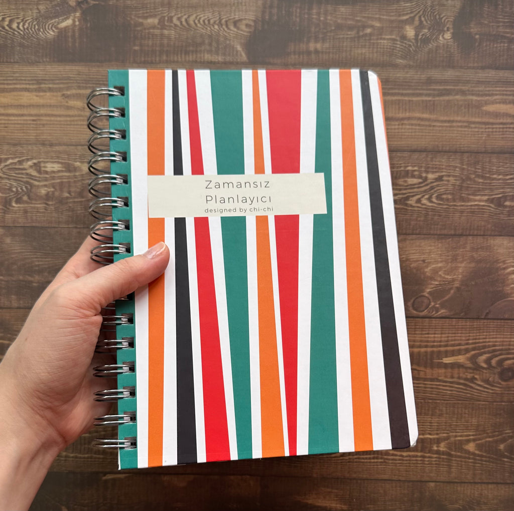 Kapakta Boya Lekesi/Dalgalanma Kusurlu || Zamansız Planlayıcı - Kelly Kırmızı