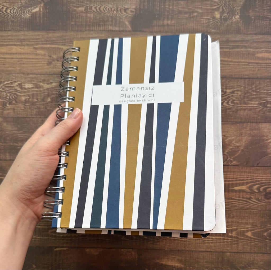 Kapakta Boya Lekesi/Dalgalanma Kusurlu || Zamansız Planlayıcı - Kelly Mavi