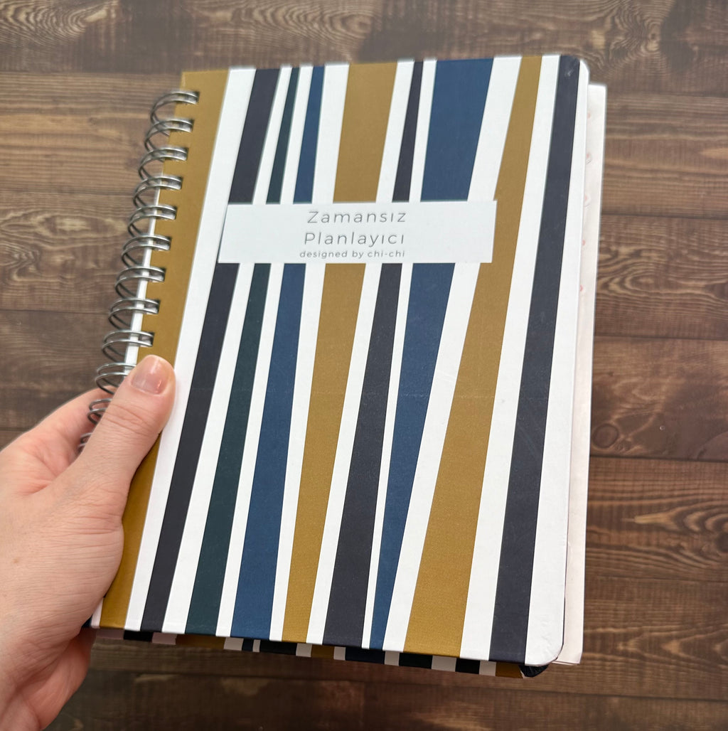 Kapakta Boya Lekesi/Dalgalanma Kusurlu || Zamansız Planlayıcı - Kelly Mavi