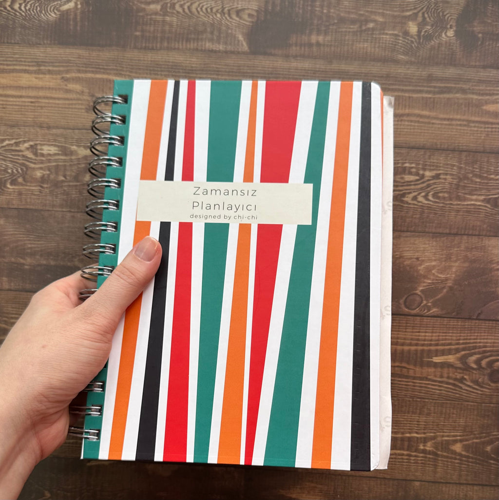 Kapakta Çizilme/Tel İzi Kusurlu || Zamansız Planlayıcı - Kelly Kırmızı