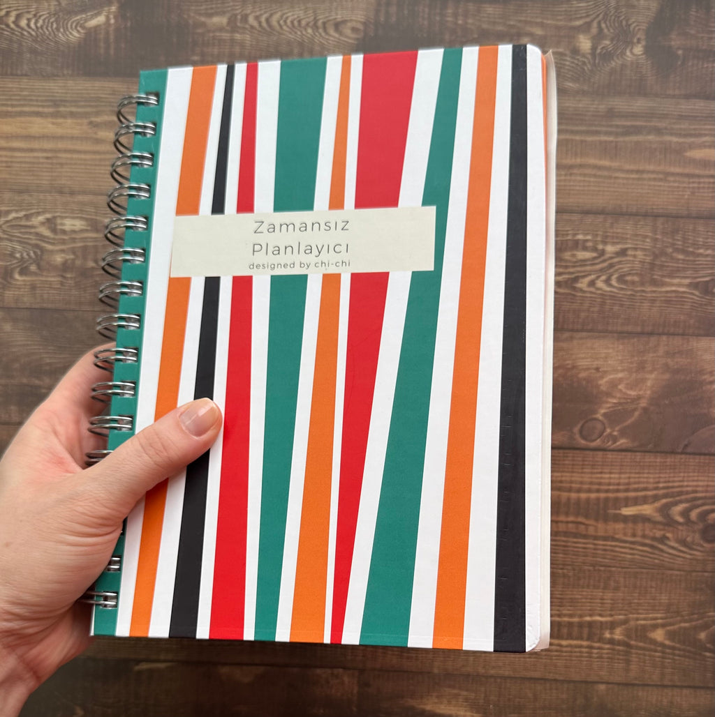 Kapakta Çizilme/Tel İzi Kusurlu || Zamansız Planlayıcı - Kelly Kırmızı