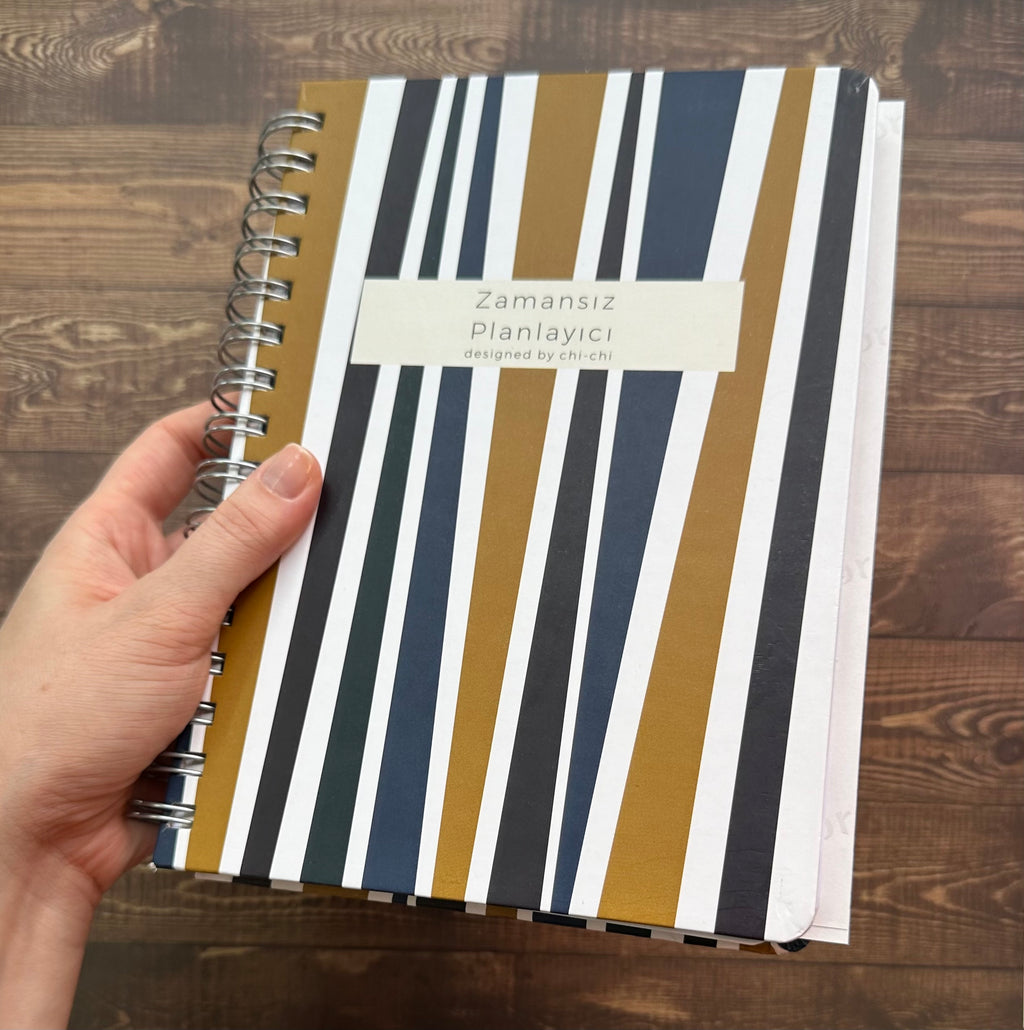 Kapakta Çizilme/Tel İzi Kusurlu || Zamansız Planlayıcı - Kelly Mavi