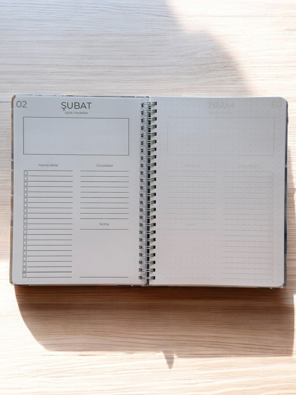 2025 Haftalık Ajandası - Ekose