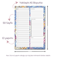 A5 Boyutunda Günlük Planlayıcı - Gününüzü Daha Verimli ve Düzenli Geçirin! - Eve