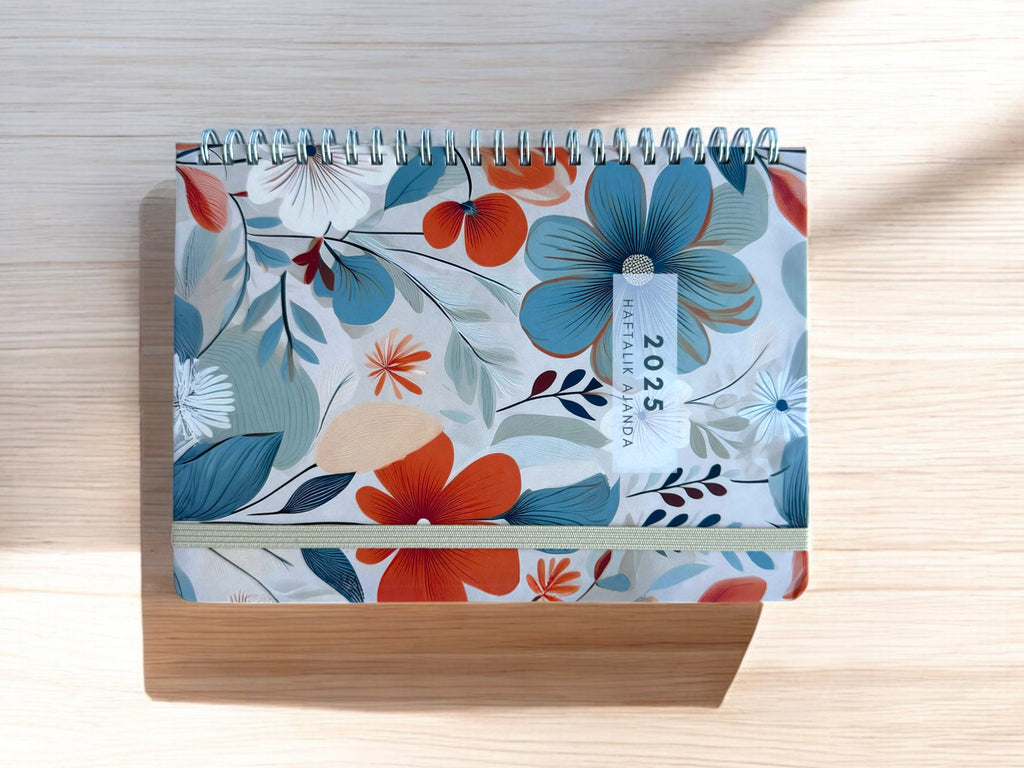 2025 Haftalık Ajandası - Gelincik