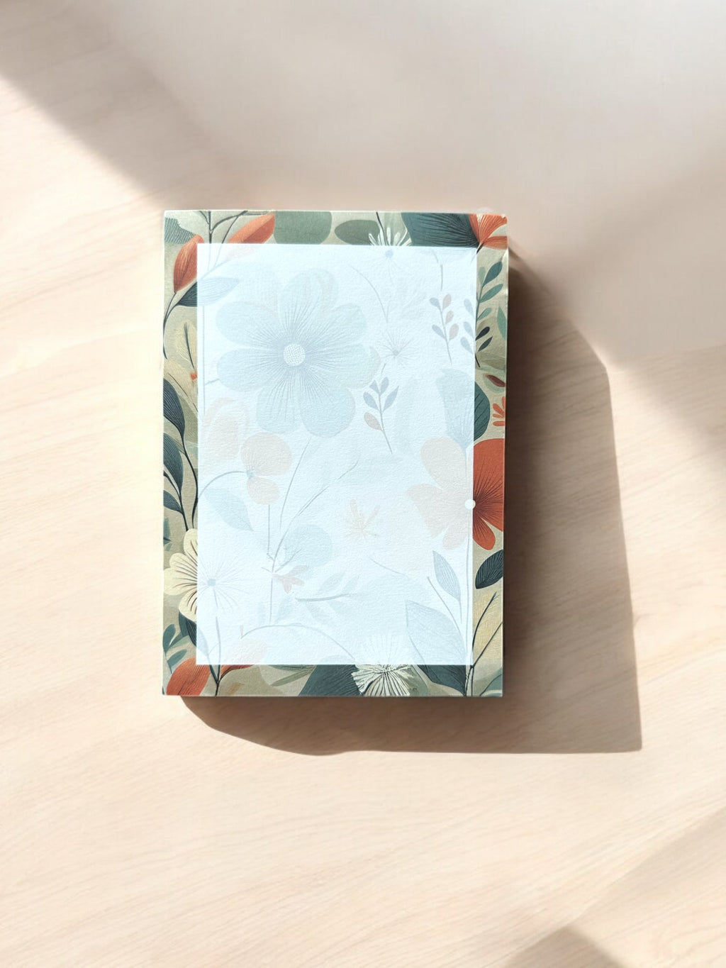 A6 Boyutunda Kullanışlı Bloknot - Gelincik