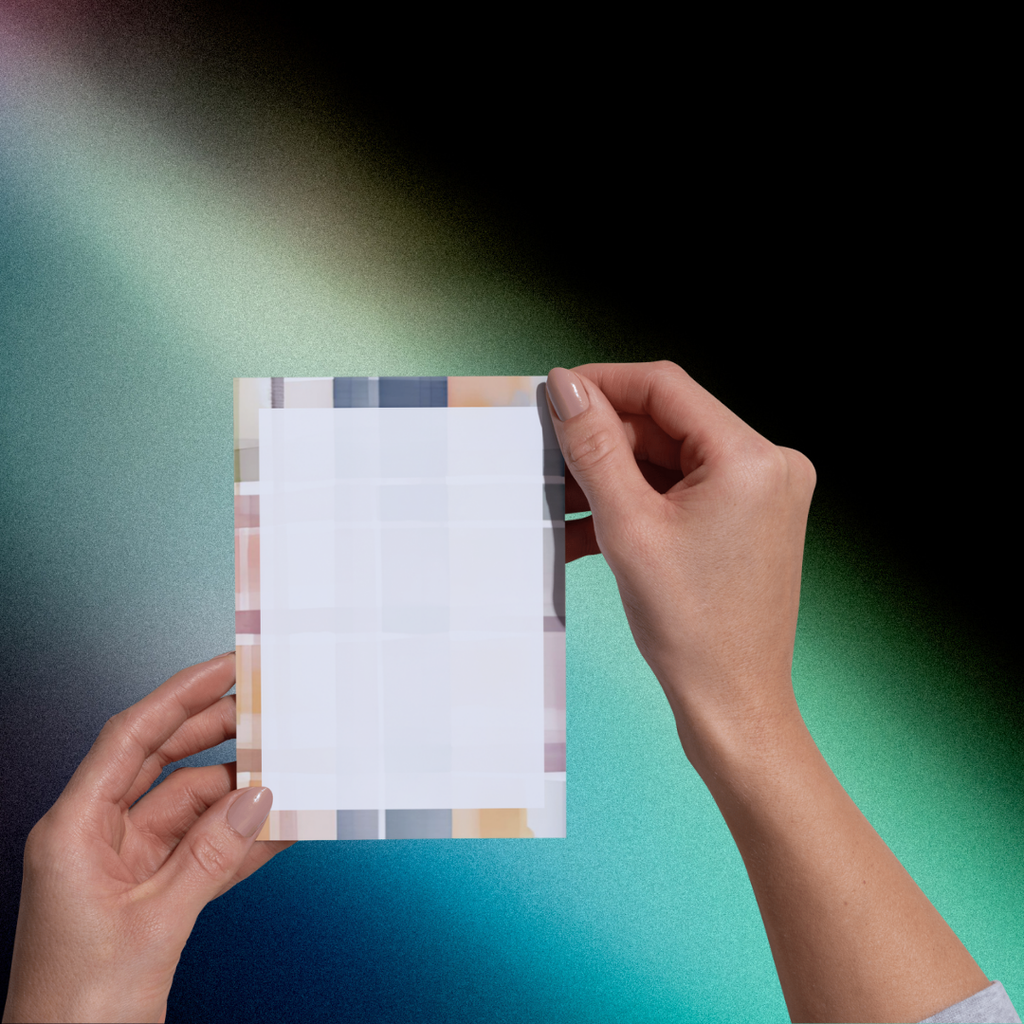 A6 Boyutunda Kullanışlı Bloknot - Gökkuşağı