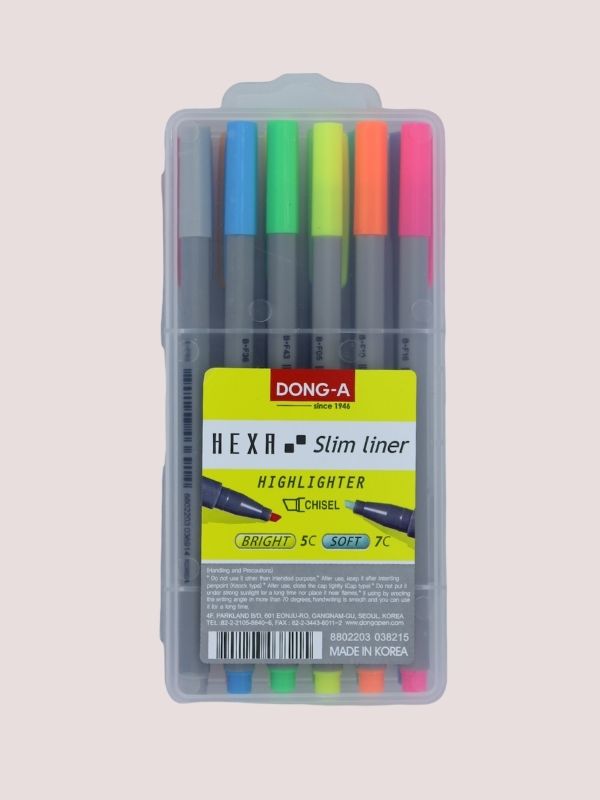 Dong-A Hexa Slim Liner 12li Set