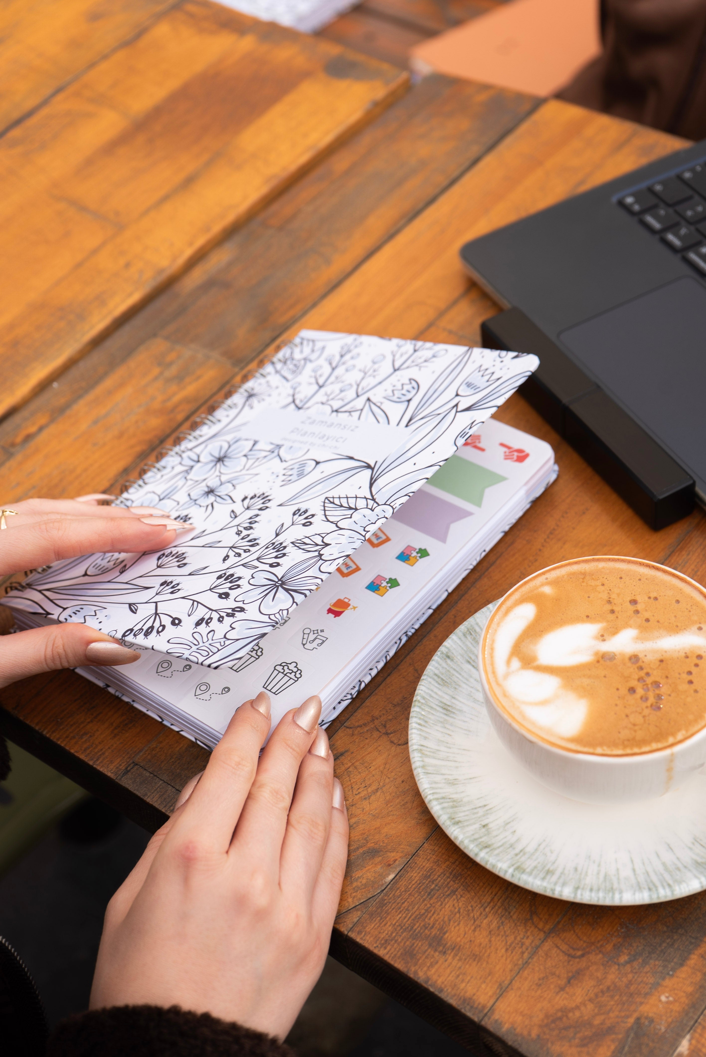 Zamansız Planlayıcı, Tarihsiz Ajanda, Süresiz Ajanda - Jennifer *YENİLENEN İÇERİK ve STICKER SETİ*