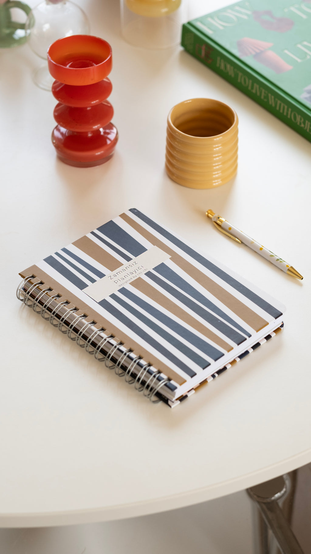 Zamansız Planlayıcı, Tarihsiz Ajanda, Süresiz Ajanda - Kelly Mavi