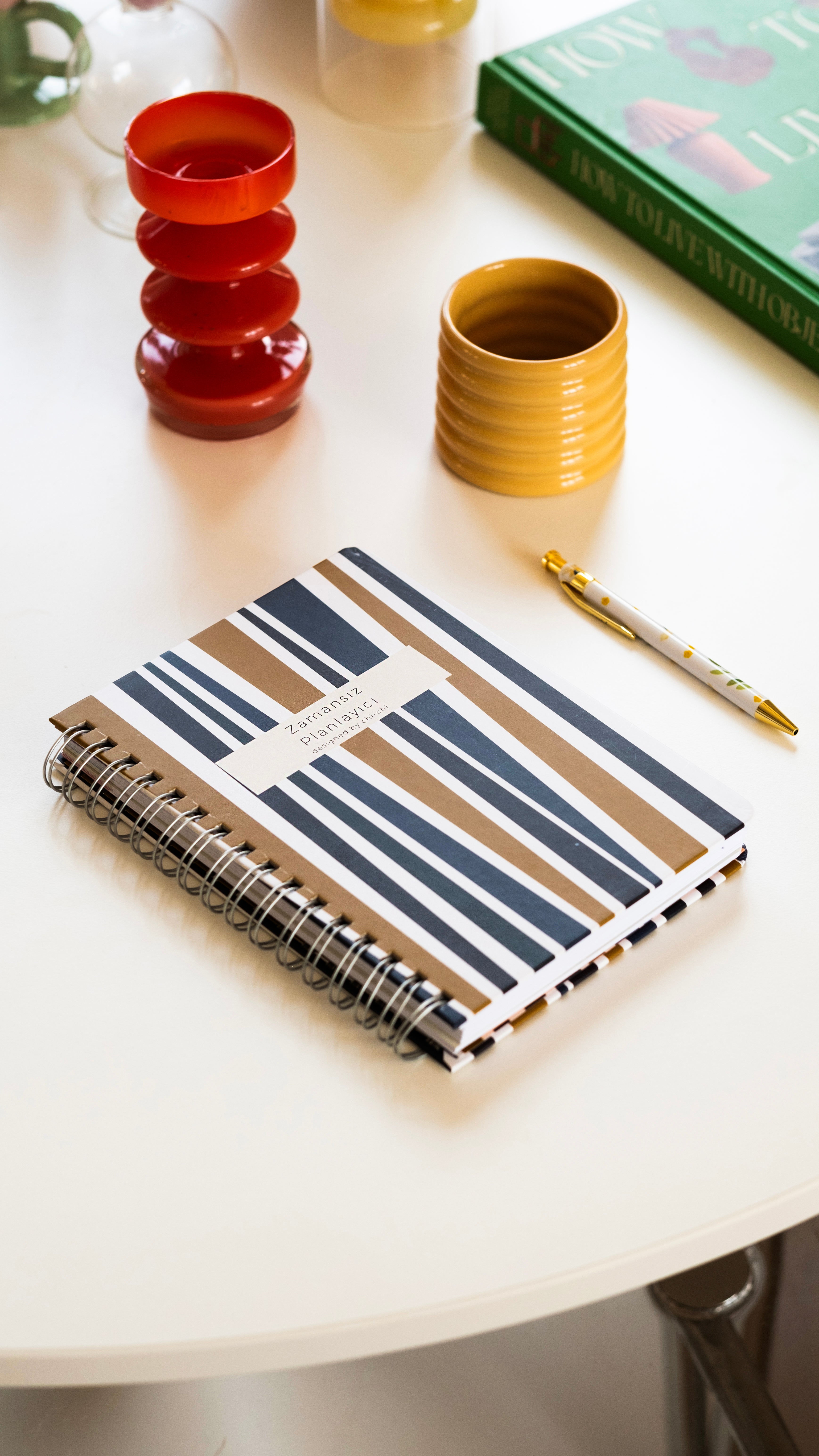 Zamansız Planlayıcı, Tarihsiz Ajanda, Süresiz Ajanda - Kelly Mavi