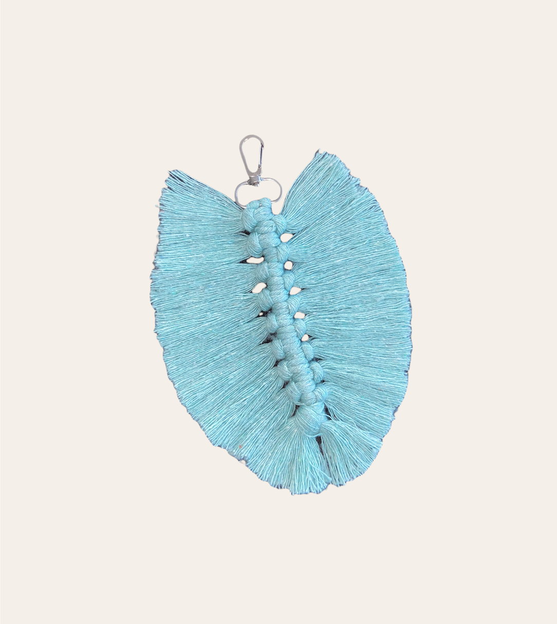 Makrome Anahtarlık - Yaprak Anahtarlık