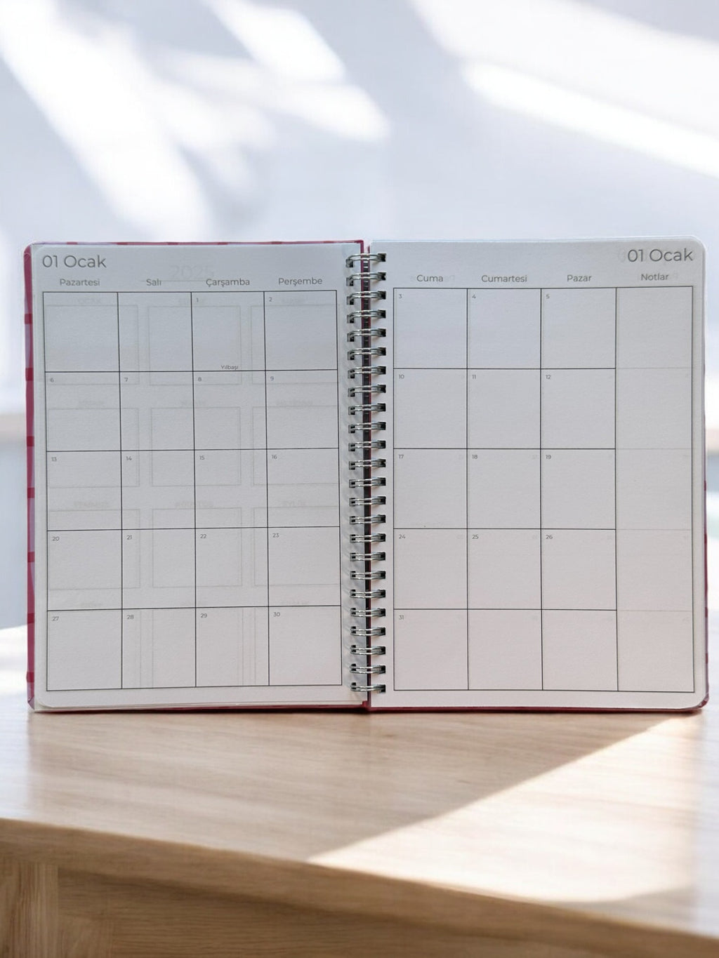 2025 Haftalık Ajandası - Pinko