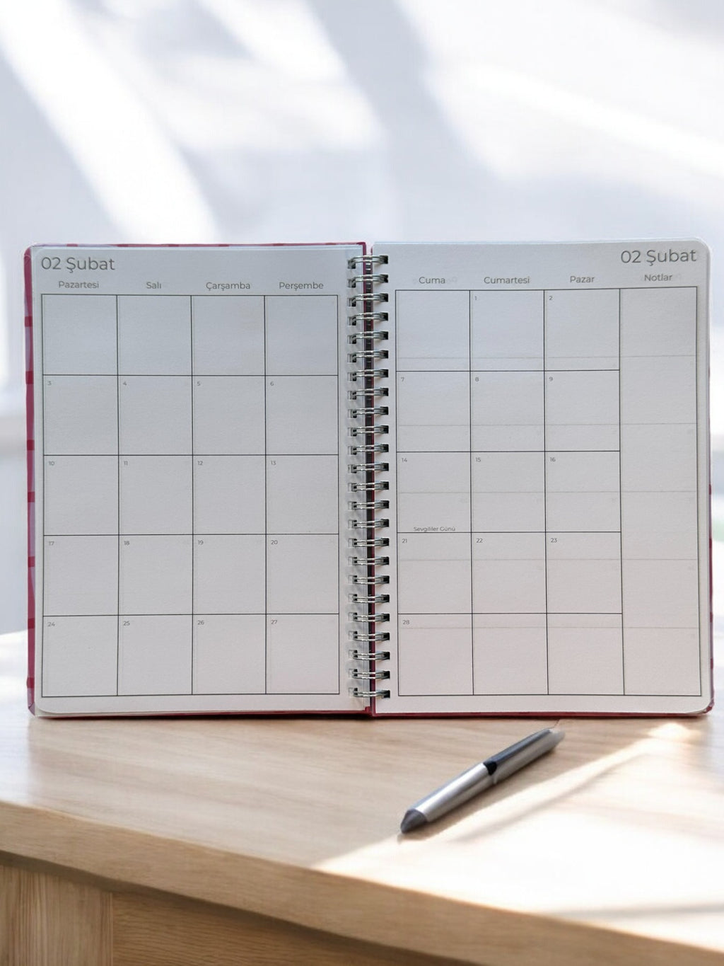 2025 Haftalık Ajandası - Pinko