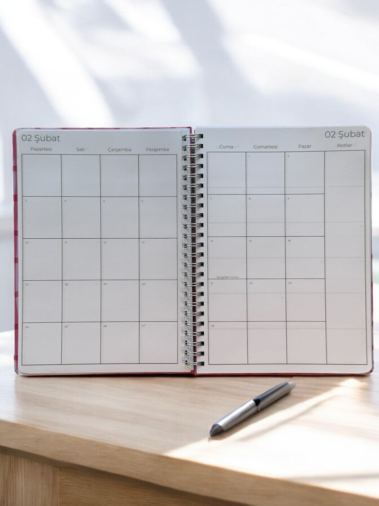 2025 Haftalık Ajandası - Pinko