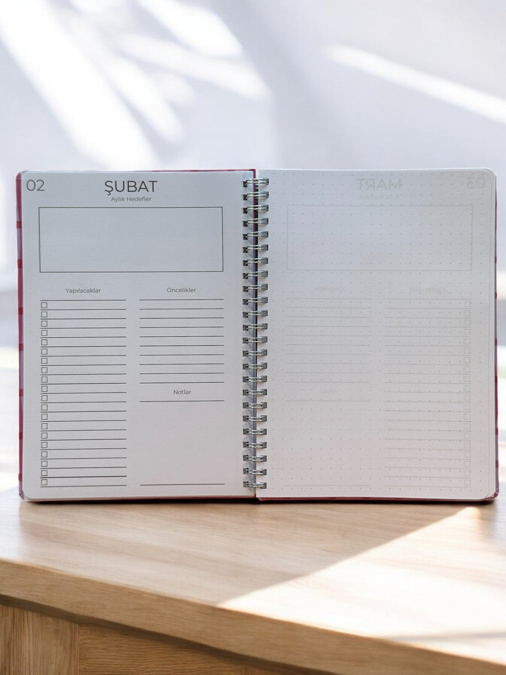 2025 Haftalık Ajandası - Pinko