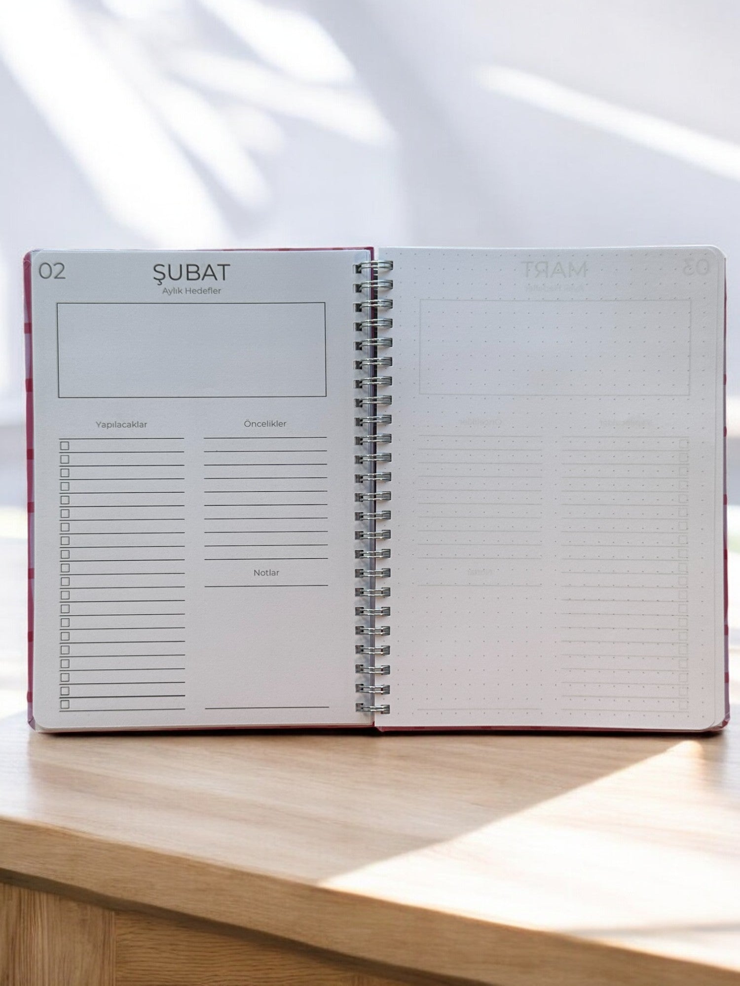 2025 Haftalık Ajandası - Pinko