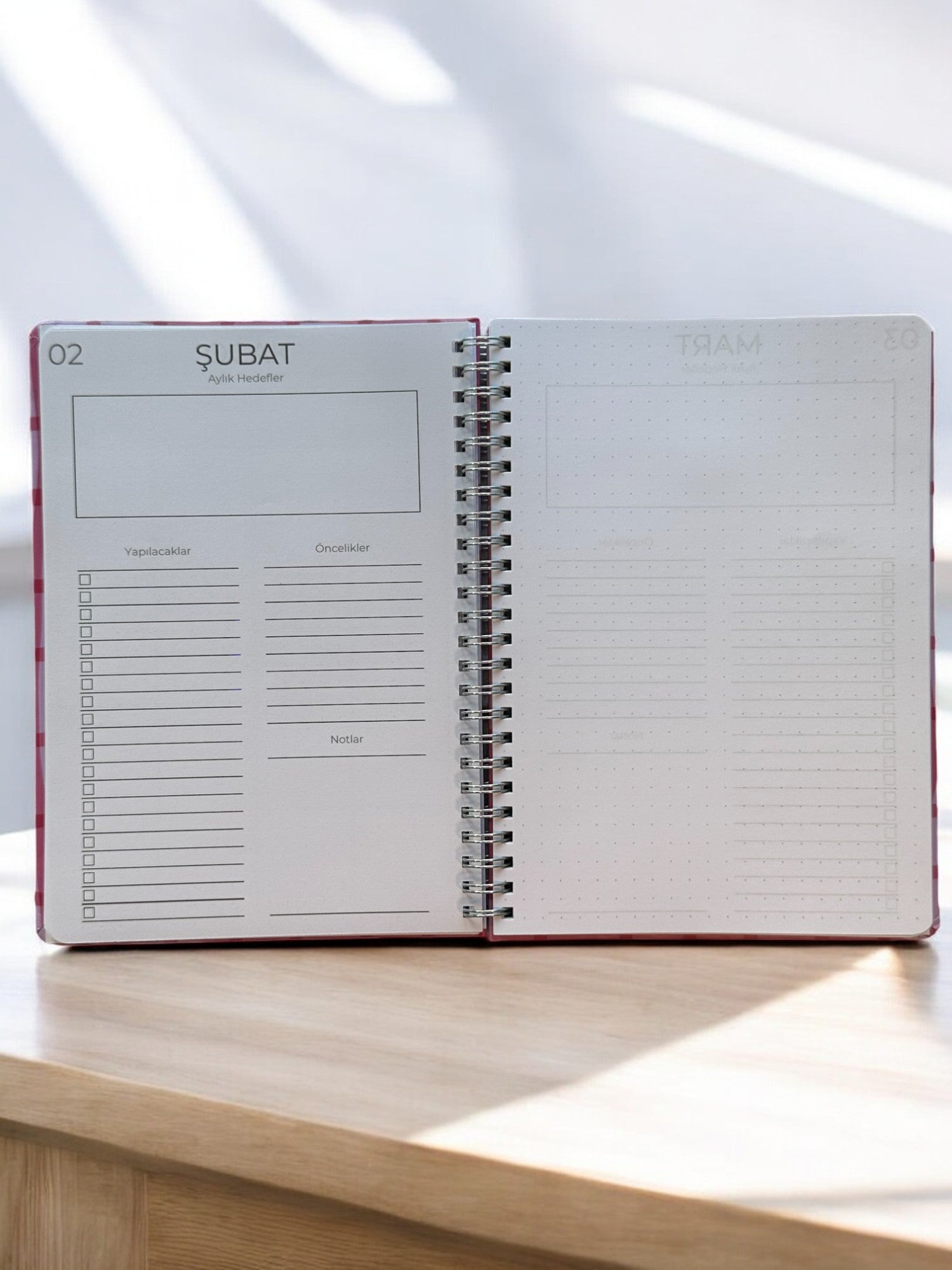 2025 Haftalık Ajandası - Pinko