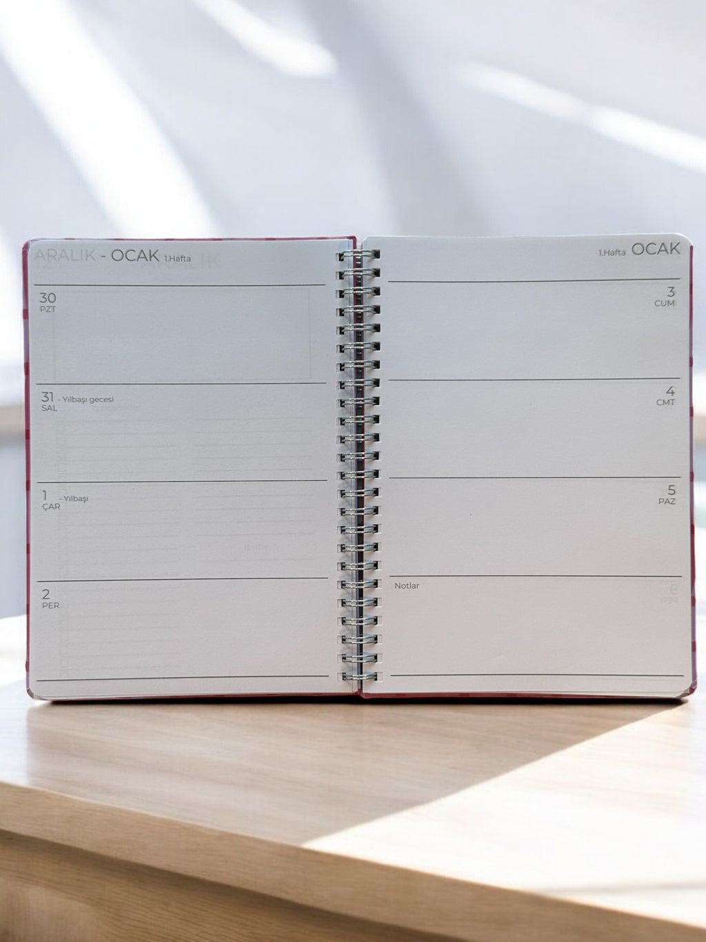 2025 Haftalık Ajandası - Pinko