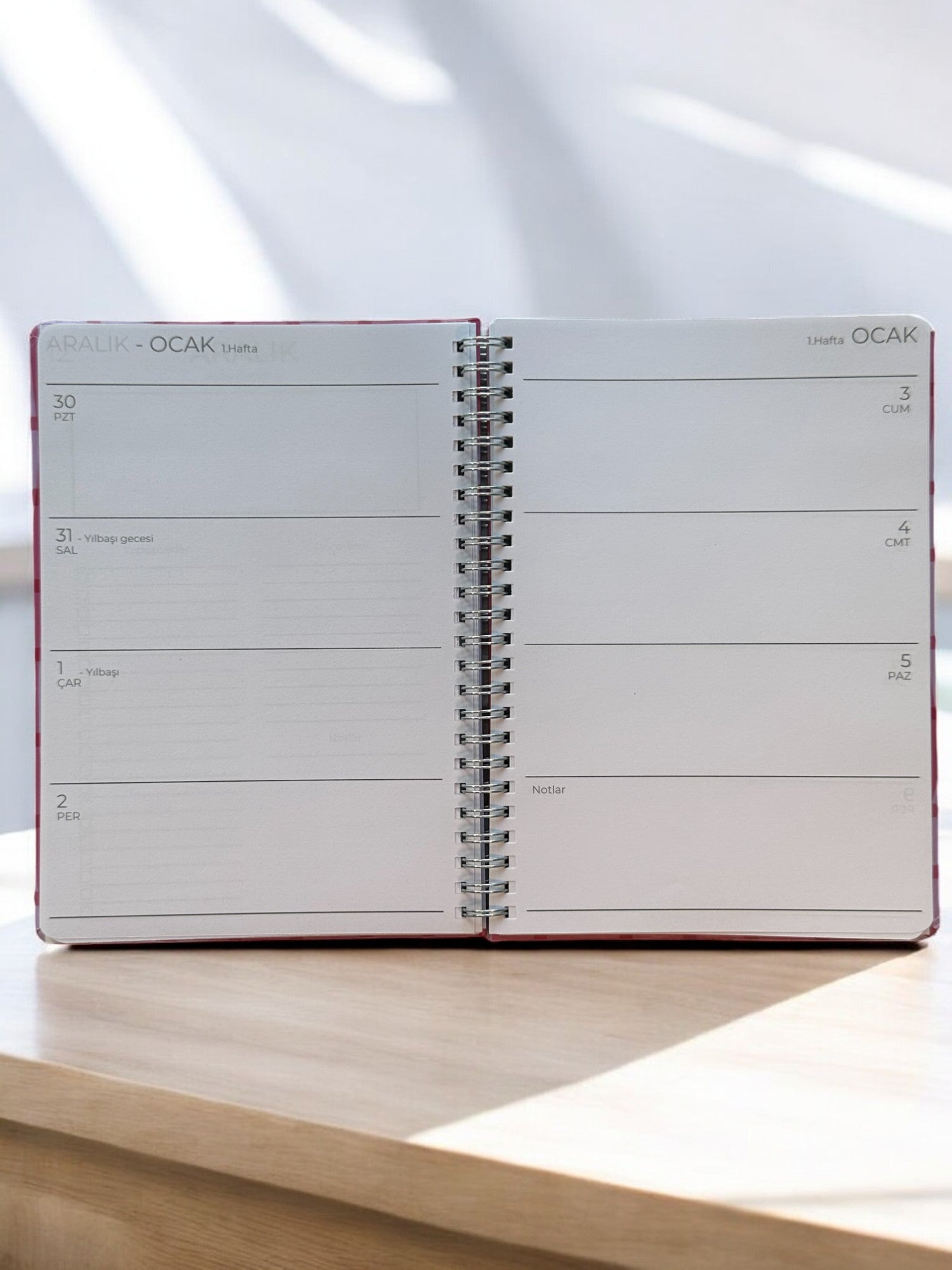 2025 Haftalık Ajandası - Pinko