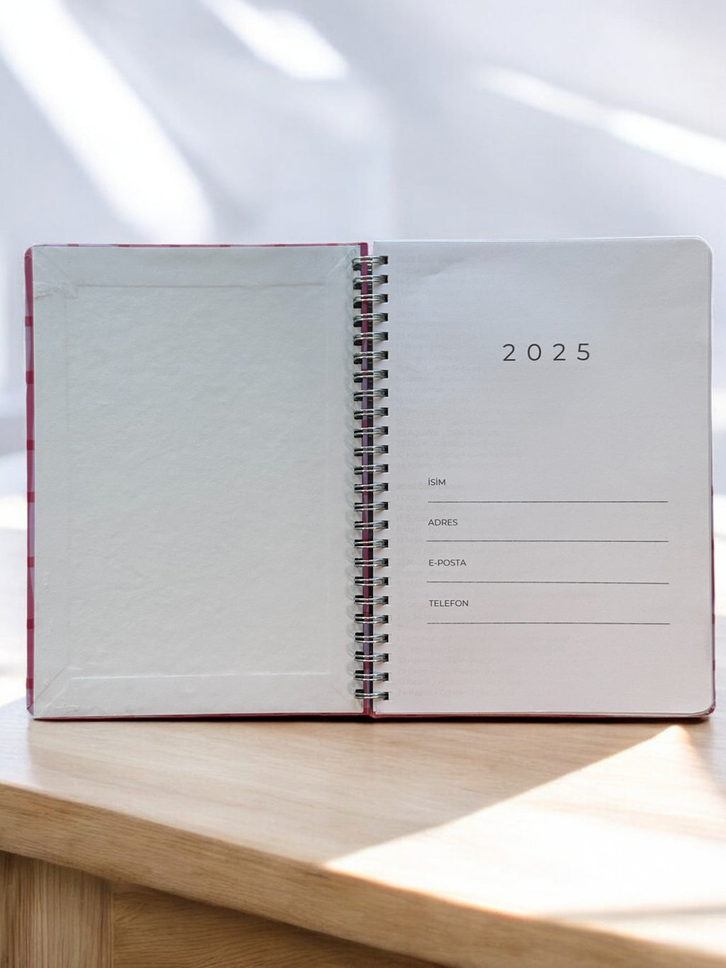 2025 Haftalık Ajandası - Pinko