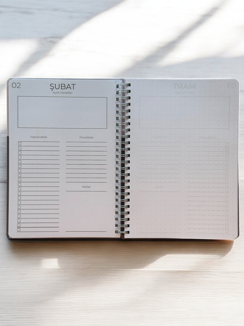 2025 Haftalık Ajandası - Violet