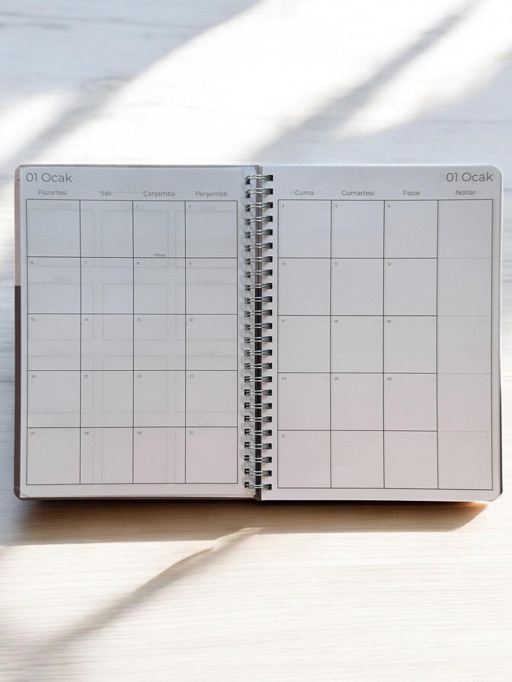 2025 Haftalık Ajandası - Violet