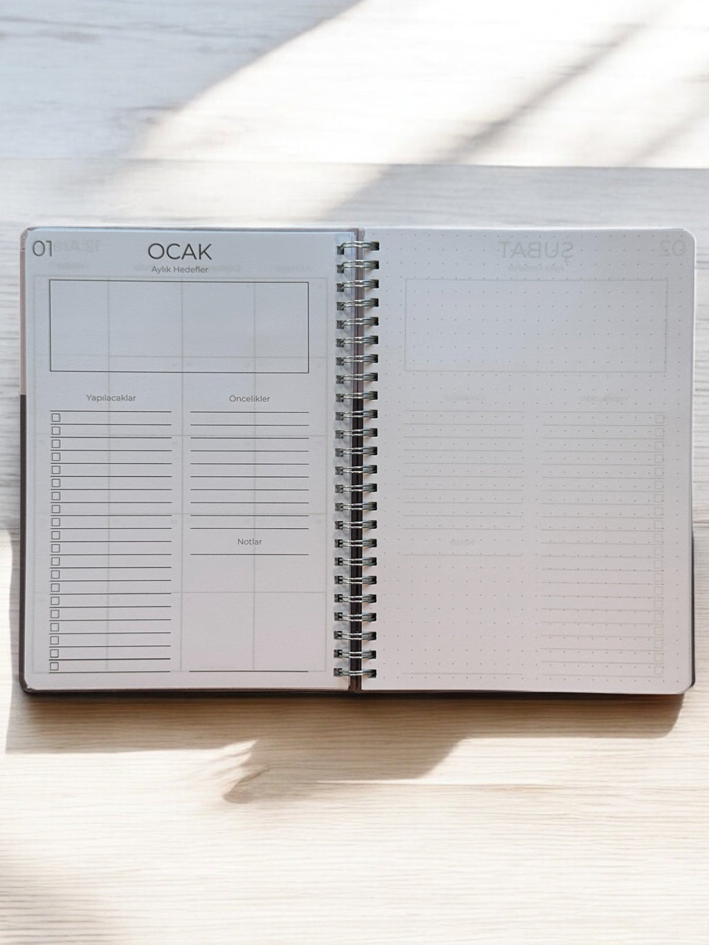 2025 Haftalık Ajandası - Violet