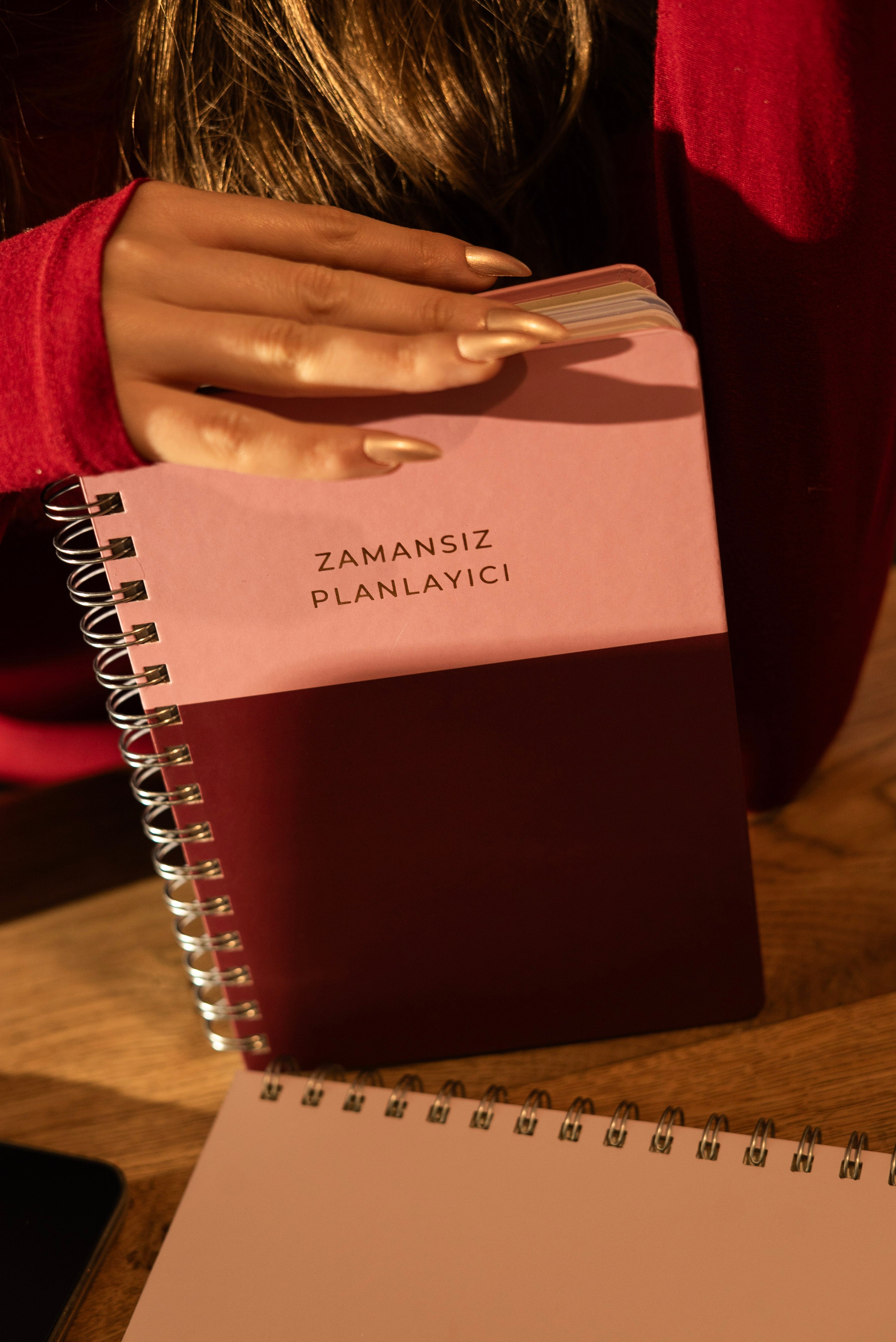 Zamansız Planlayıcı, Tarihsiz Ajanda, Süresiz Ajanda - Violet