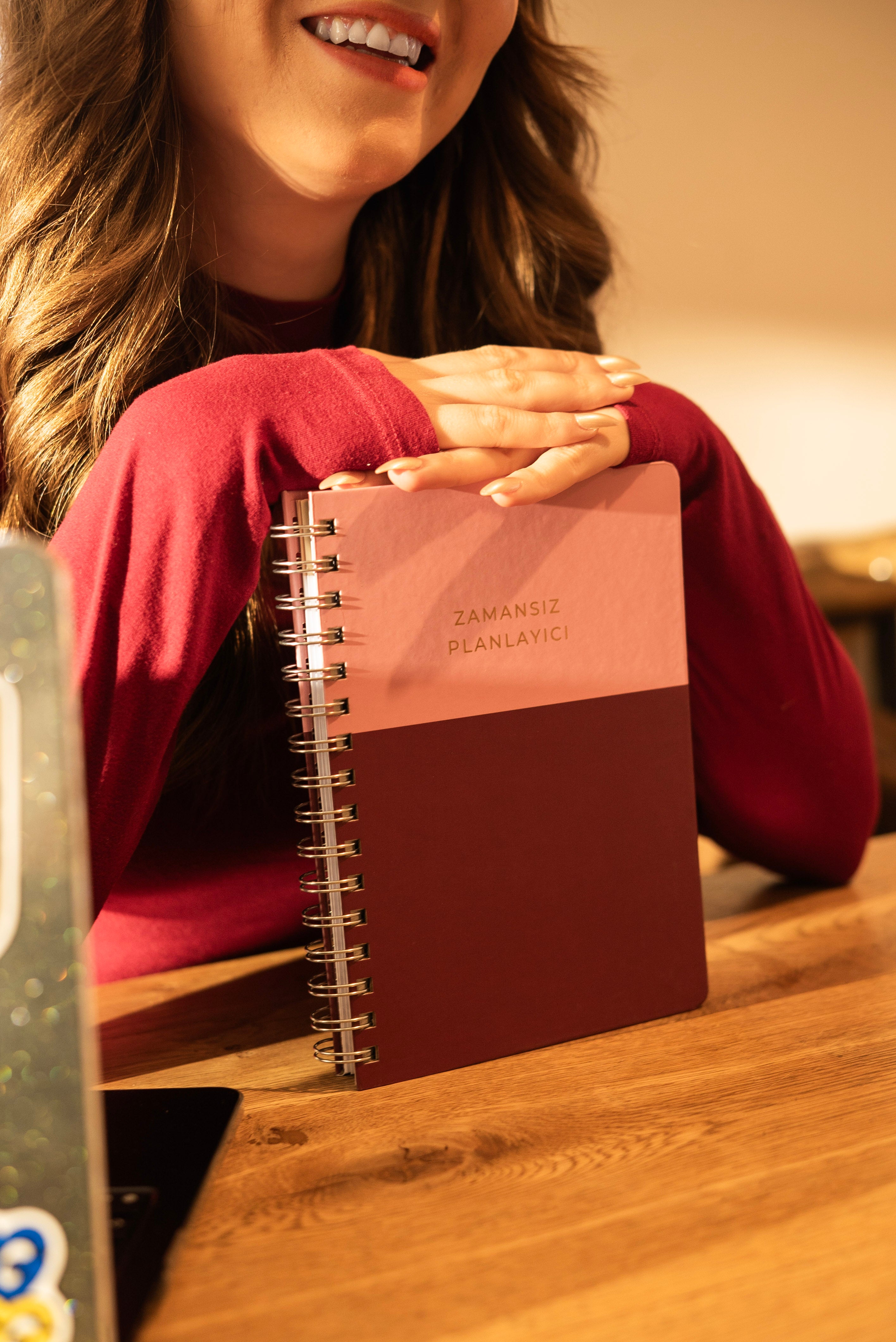 Zamansız Planlayıcı, Tarihsiz Ajanda, Süresiz Ajanda - Violet