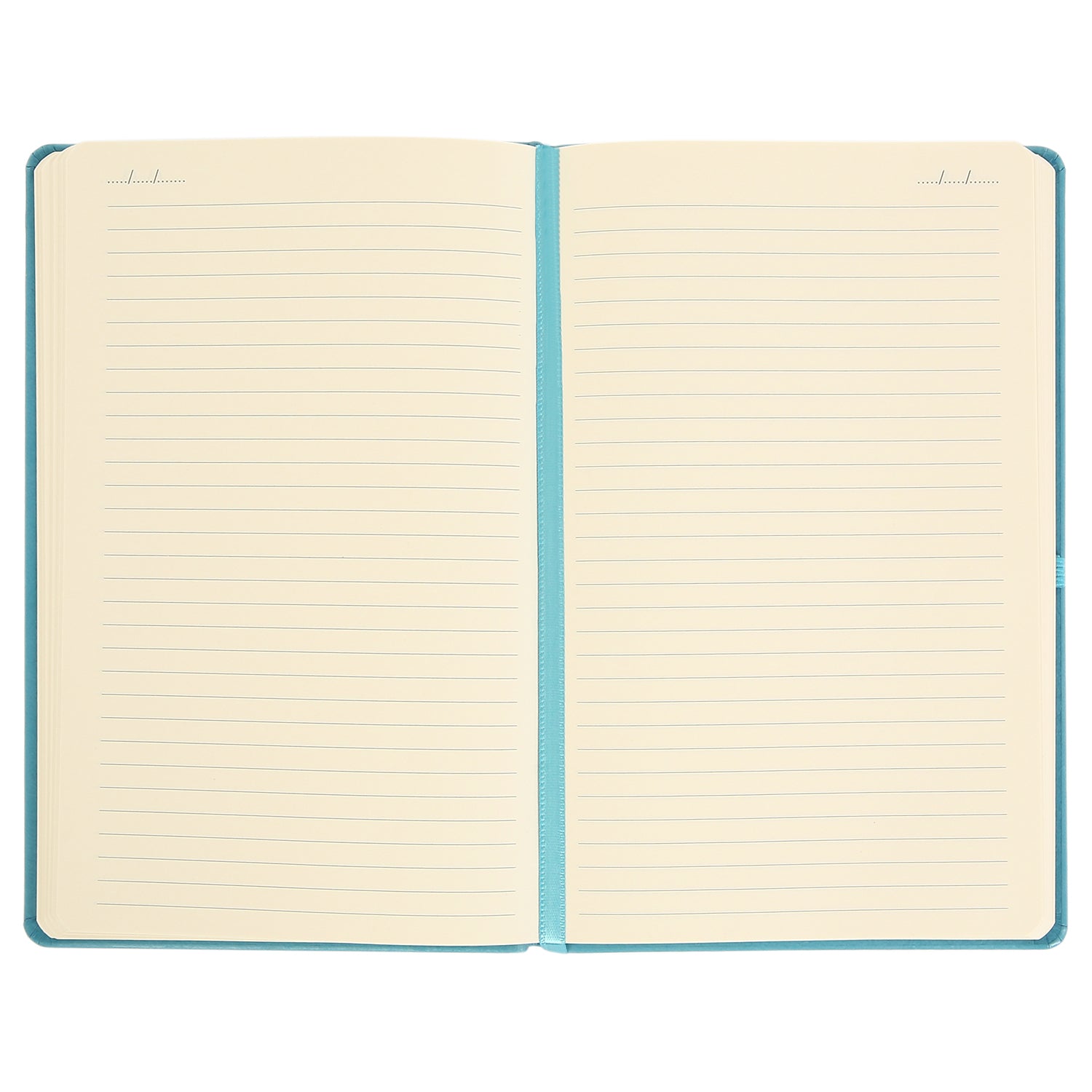 Termo Deri Kaplamalı Defter, Tarihsiz Ajanda, Anı Defteri - Mavi