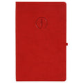 Termo Deri Kaplamalı Defter, Tarihsiz Ajanda, Anı Defteri - Kırmızı