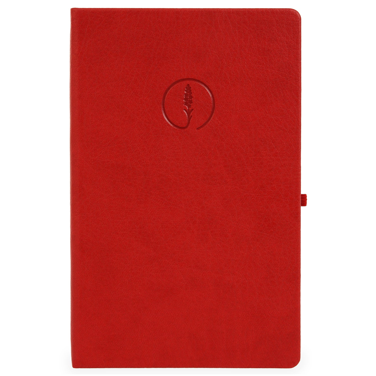 Termo Deri Kaplamalı Defter, Tarihsiz Ajanda, Anı Defteri - Kırmızı