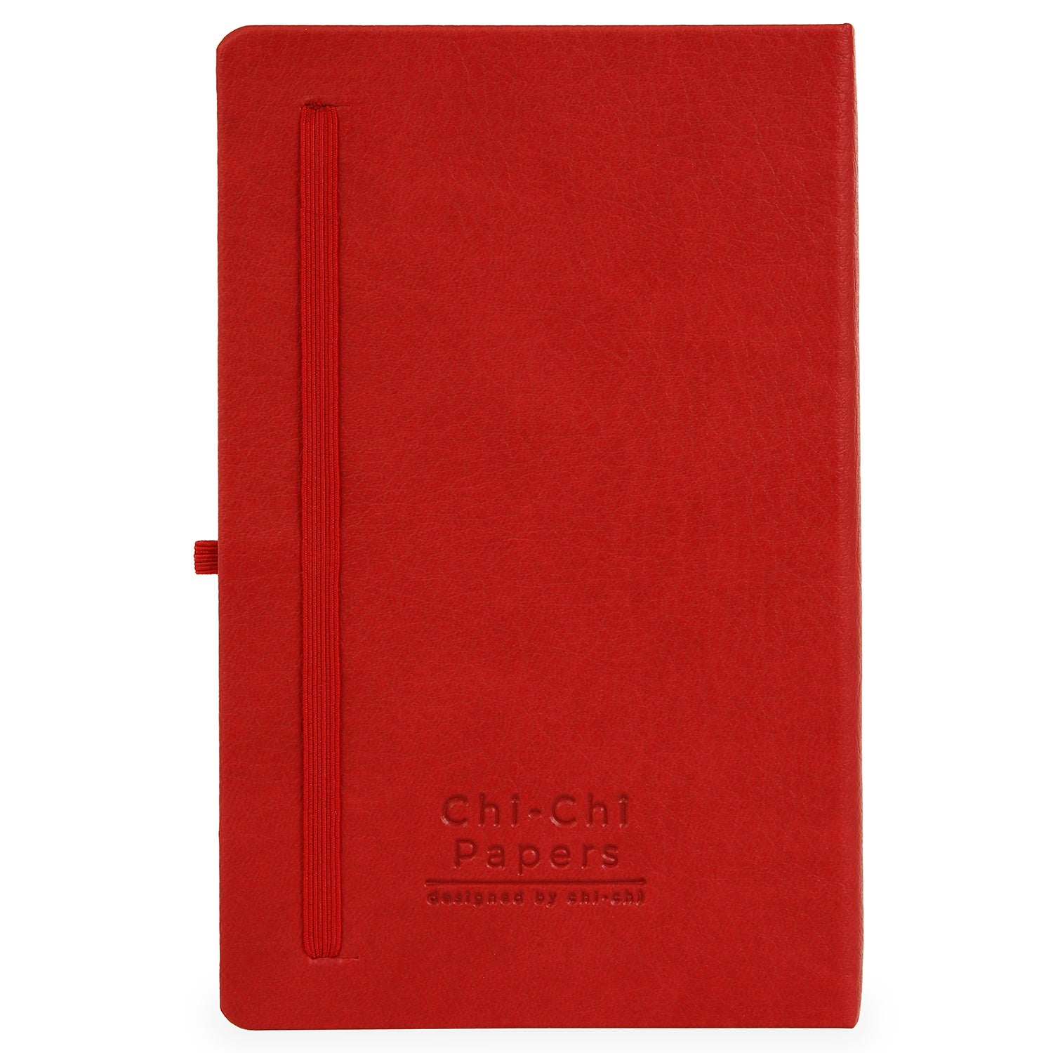 Termo Deri Kaplamalı Defter, Tarihsiz Ajanda, Anı Defteri - Kırmızı