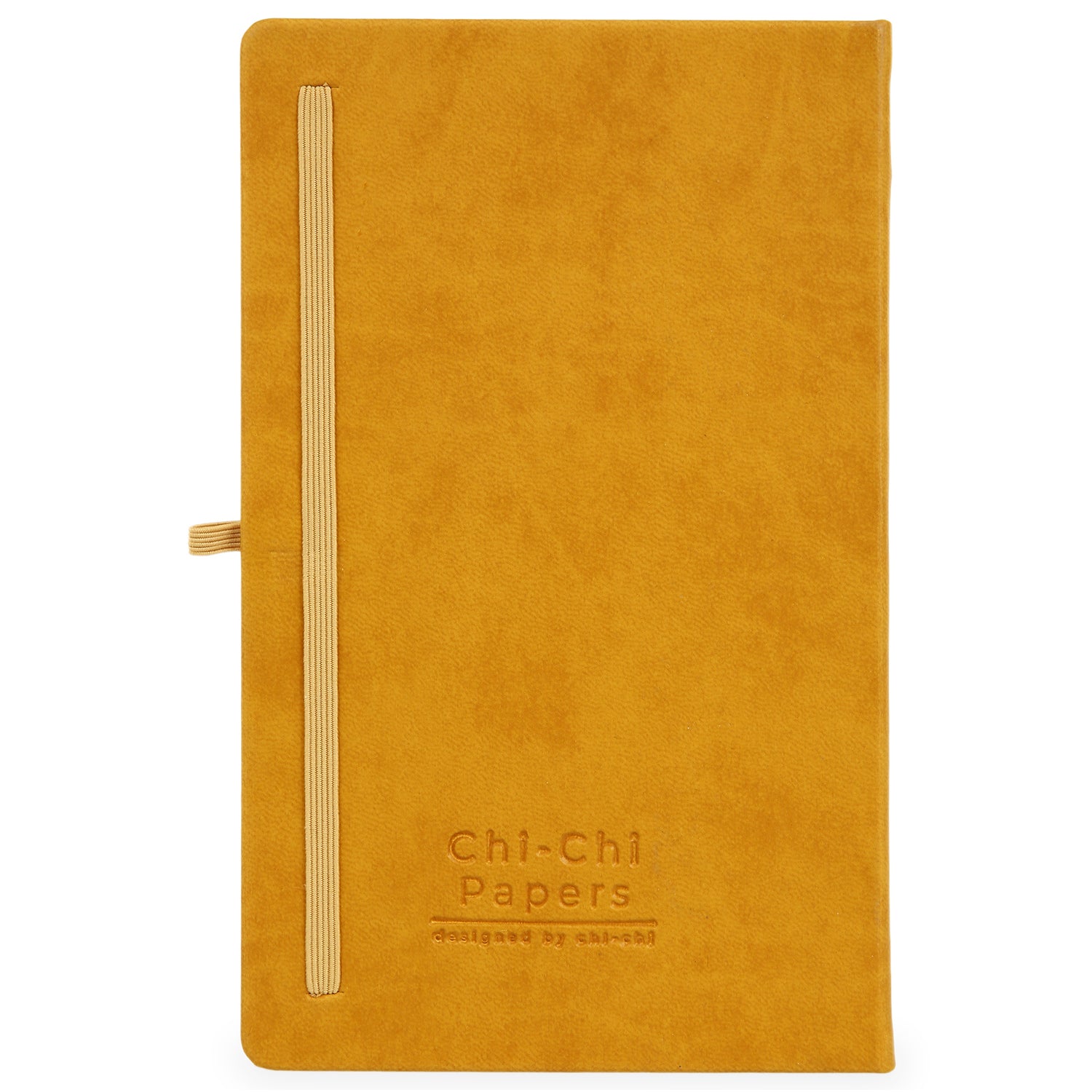 Termo Deri Kaplamalı Defter, Tarihsiz Ajanda, Anı Defteri - Sarı