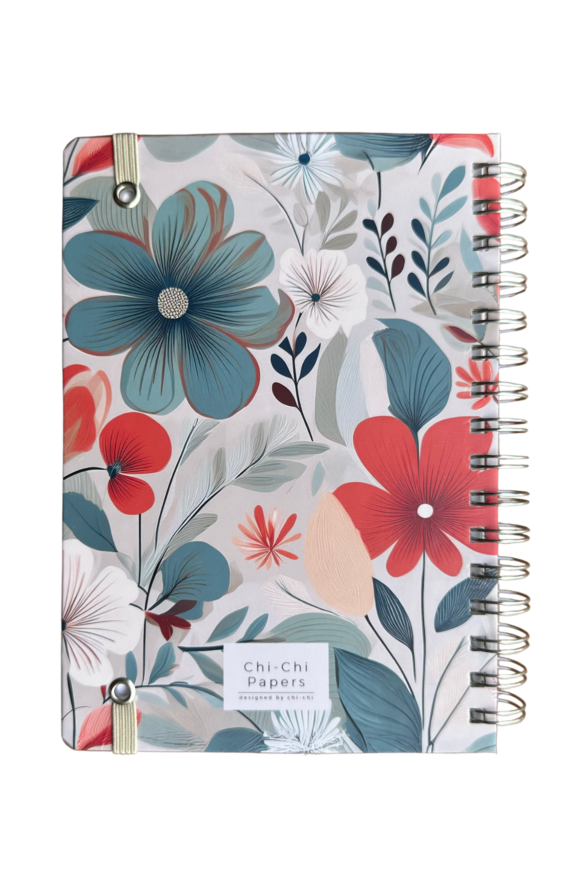 2026 Haftalık Ajandası - El Yapımı, 2 Sayfa Stickerlı - Gelincik